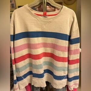 Joules Multi-colored striped sweatshirt